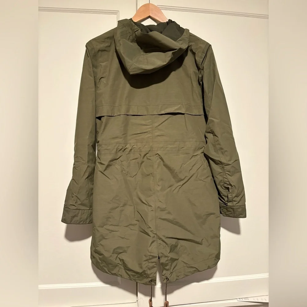 Women’s REI Olive Green Hooded Jacket - Picture 2 of 4